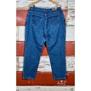 Vintage Lee Original Jeans‎ High Waisted Relaxed Fit Denim Blue Jeans